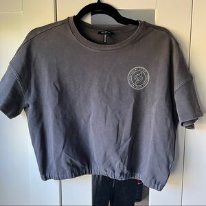NWT Peloton cropped short sleeve shirt